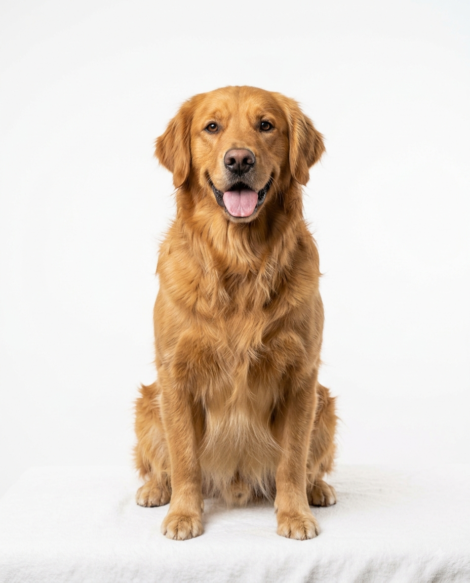 Golden Retriever mit gepflegtem Fell – fellpro Hundefriseur
